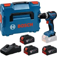 Bosch GSB18V-52 Accu-schroefboormachine (3x GBA18V5,0Ah, lader GAL18V-40) - 06019S0128