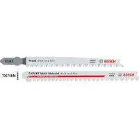 Bosch 2608665464 T234X+EXPERT Multi Material thick and thin T367XHM decoupeerzaagset, 26-delig. 1 stuk(s)