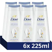 Dove Advanced Care Anti-Stress verzorgende douchegel - 6 x 225 ml