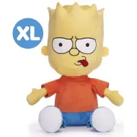The simpsons Bart - Pluche Knuffel XL 70 cm - Speelgoed Knuffels voor Kinderen Jongens Meisjes