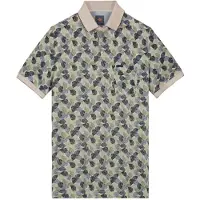 Baileys Polo heren Groen Poloshirt 2-tone Pique, all o 615229/72