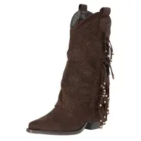Salinyang Cowboylaarzen donkerbruin