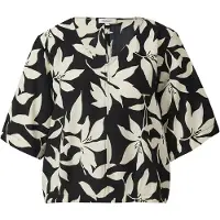 s.Oliver Blouse crème / zwart