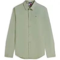 Tommy Hilfiger Overhemd 'Slim Fit' groen