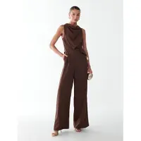 BWLDR Jumpsuit 'DALIA' bruin