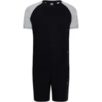 Cr7 - Cristiano Ronaldo Pyjama kort grijs gemêleerd / zwart