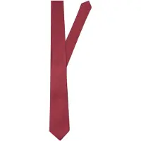 Seidensticker Krawatte Stropdas bordeaux, Effen