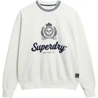 Superdry Trui zwart / wolwit