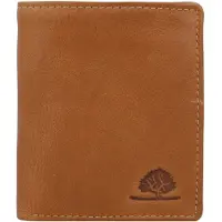 Green Burry Tornado Portemonnee RFID-bescherming Leer 9 cm - Jongens - Staand formaat - peanut brown