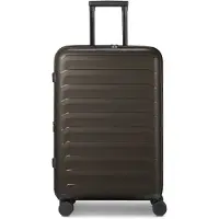 D&N Toronto 4 wielen Trolley M 65 cm met uitbreidingsplooi bruin