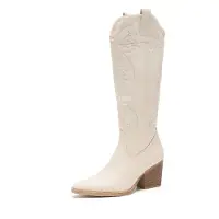 Salinyang Cowboylaarzen sand