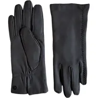 Kessler Oda Cashmere Handschoenen Leer zwart