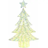 vidaXL Kerstboom 120 LED's Warmwit 120,5 cm PET