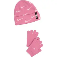 Nike Kids Swoosh Repeat Beanie Paars Kinderen