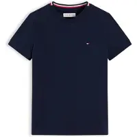 Tommy Hilfiger Shirt 'Signature Tape Collar' navy