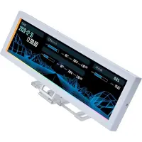 Lian Li 8,8" universeel scherm, wit