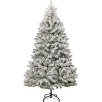 vidaXL Kunstkerstboom 300 cm 300 LED's Warmwit PVC en Staal