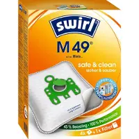 Swirl M49 Stofzuigerzak 4 stuk(s)