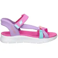 SKECHERS sandalen paars/multi Meisjes Textileen - maat 33