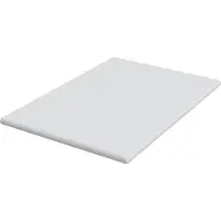 vidaXL Matras Topper Wit 140 x 190 cm Jacquard Stof
