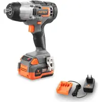 FUXTEC 20V Akku Schlagschrauber FX-E1IW20 SET mit 1 x Akku 4Ah, 1 x Ladegerät 1A