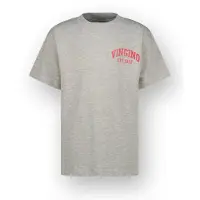 Vingino Oversized T-shirt Icon-logo-SS Jongen Grijs 152
