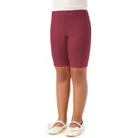 Merry Style MS-MS10-227-LE Meisjes Leggings - Sport - Vrijetijdsbroek - Kort - Katoen - Sporbroek - Yogabroek - Wijn - 146