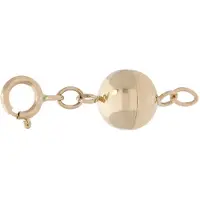 Cavill - 375 Geelgouden Magneetsluiting Voor Ketting en Armband - 9K Geel Goud - 2,1 cm - Elegante, Veilige, Gepolijste Gouden Sluiting