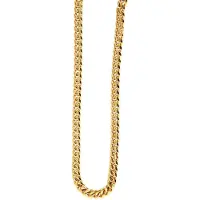 Akzent Accent Unisex Ketting Makony "Makony", kinketting van roestvrij staal, goudkleurig, lengte 50