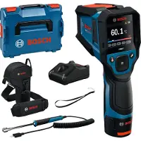 Bosch GIS 12V-800-16 Infraroodthermometer (1x accu GBA 12V 2.0 Ah, lader GAL 12V-40, polslus, etui, thermokoppel Type K) - 0601083B01