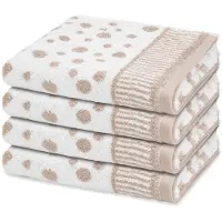 Ross Sonstiges 4 X handdoek - in set 4 pack Punkte allover