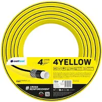 Cellfast Yellow Tuinslang 4-laags 1" 10m - Duurzaam en Flexibel