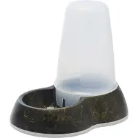 Savic drinkbak loop marble zwart/goud 26x17,5x23 cm 1,5 ltr