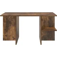 vidaXL Salontafel, gerookt eikenhout, 87 x 50 x 45 cm, houtvezel