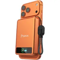 Bmx SolidSafe 10K MagSafe Solid-state Powerbank 10000 MAh Oranje