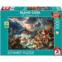 Schmidt - Legpuzzel - De weg door de zee - Blend Cota - 1000 stukjes - Volwassenen - vanaf 12 jaar