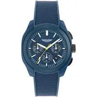 Aston Martin Thrill Crt Heren Blauwe Horloge MTRC1S606