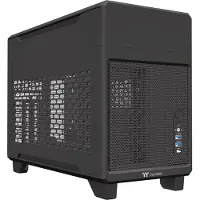 Thermaltake TR100 Black Mini-tower Gaming-behuizing Zwart Zijvenster