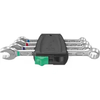 Wera 05020229001 4-delige 6003 Joker 4 Imperial Set 1 Steek-/ringratelsleutelset In Clip - 5.5-19mm