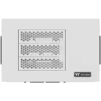 Thermaltake AX100 Snow White Desktop Sokkel Sneeuwwit Zijvenster