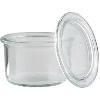 Aps WeckglazenSet met deksel - 24-delig - inhoud 0 -20 liter