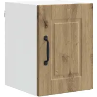 vidaXL Wandkast PORTO Artisan Eiken 30 x 31 x 40 cm Bewerkt hout