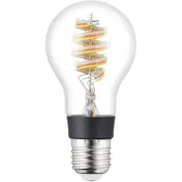 Eglo Smart lamp E27 | Peer A60 | Helder | RGB + 3000K | Zigbee | 7.5W