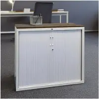 Schaffenburg Topblad voor roldeurkast 120cmx45cm, logan eiken