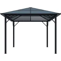 Vente-unique [NEW VERSION]Prieel in aluminium 3 x 3,95 m 11,8 m² - RADELA