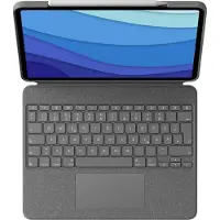 Logitech Combo Touch QWERTZ Duits Smart Connector Grijs
