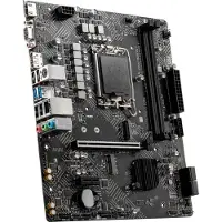 MSI PRO H610M-G DDR4 Moederbord Socket Intel LGA 1700 Vormfactor Micro-ATX Moederbord chipset Intel H610