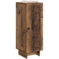 vidaXL Dressoir Oud hout 33 x 34,5 x 90 cm Bewerkt hout