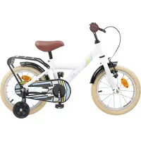 vidaXL Kinderfiets 14 Inch voor 3-5 jaar oud Wit