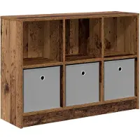 vidaXL Dressoir Oudhout 88,5 x 27,5 x 63,5 cm